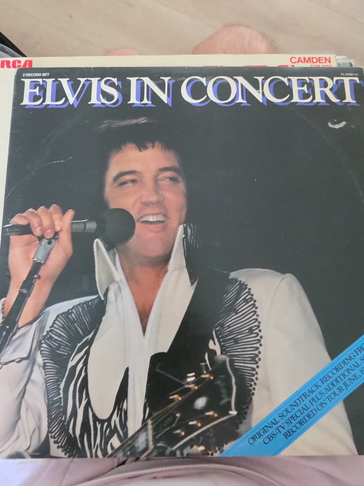 Elvis Presley - Elvis In Concert (2LP, 1977), Gebruikt, Pop, Ophalen of Verzenden, 12 inch