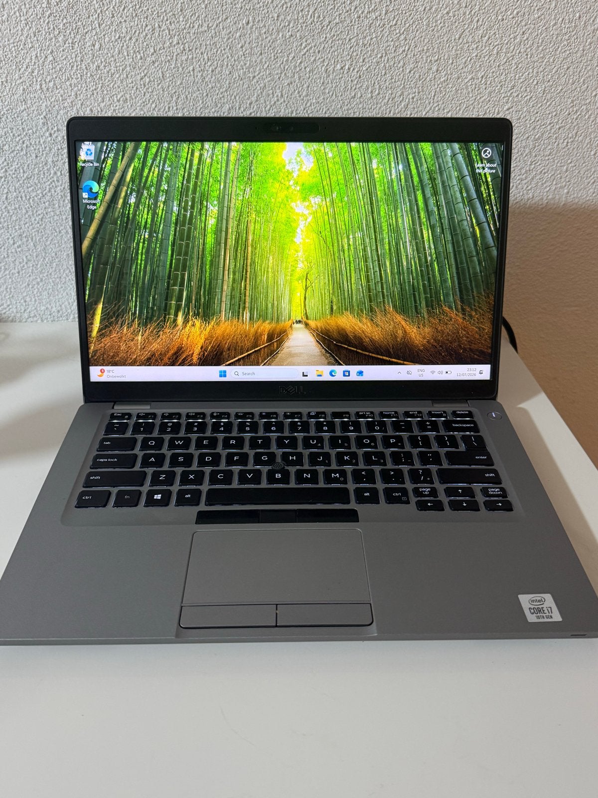 Dell Latitude 5410 i7 10e gen 16GB RAM 256GB SSD Laptop, 2 tot 3 Ghz, Qwerty, 14 inch, Ophalen of Verzenden