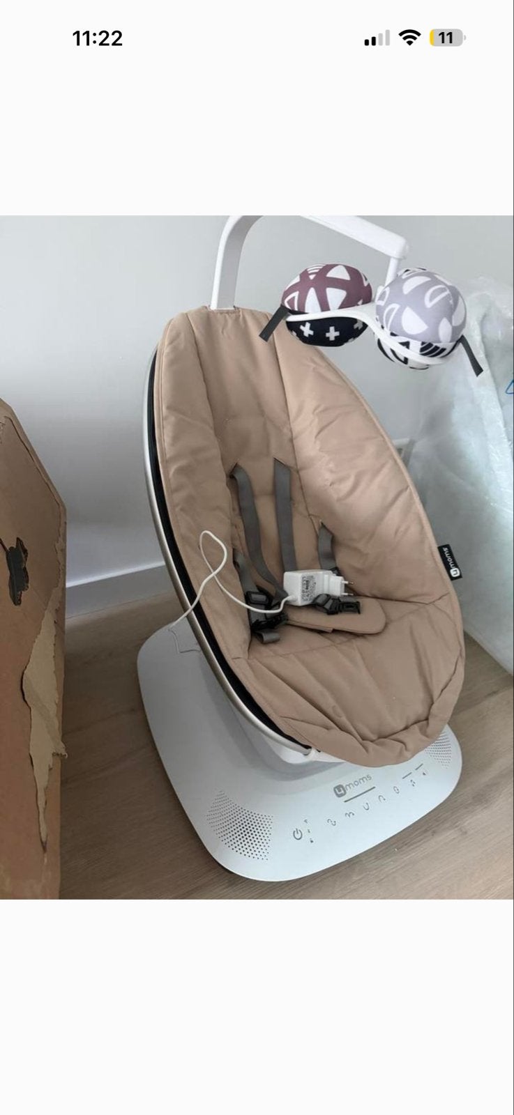 4moms mamaRoo limited edition zgan, Overige merken, Wipstoel, Ophalen of Verzenden, Met gordel(s) of riempje(s)