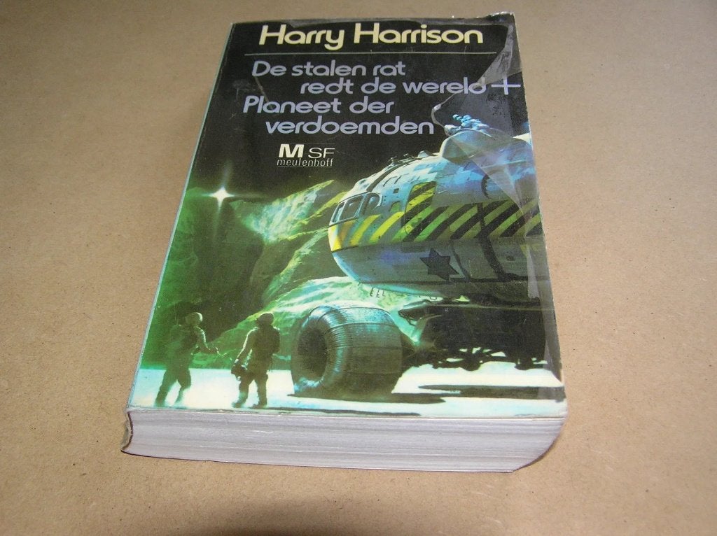 De Stalen Rat Redt de Wereld + Planeet der Verdoemden SF, Boeken, Ophalen of Verzenden, Gelezen, Harry Harrison