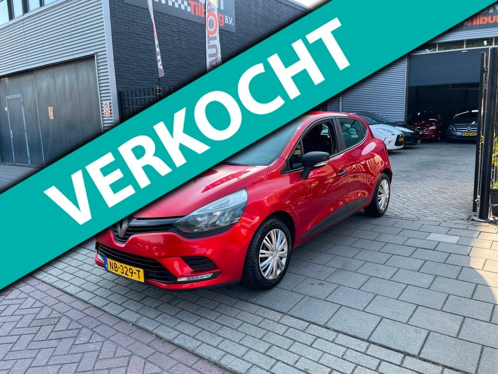 Renault Clio 0.9 TCe Life 2e Eigenaar! Airco NAP APK, Auto's, Renault, Bedrijf, Te koop, Clio, ABS, Airbags, Airconditioning, Boordcomputer
