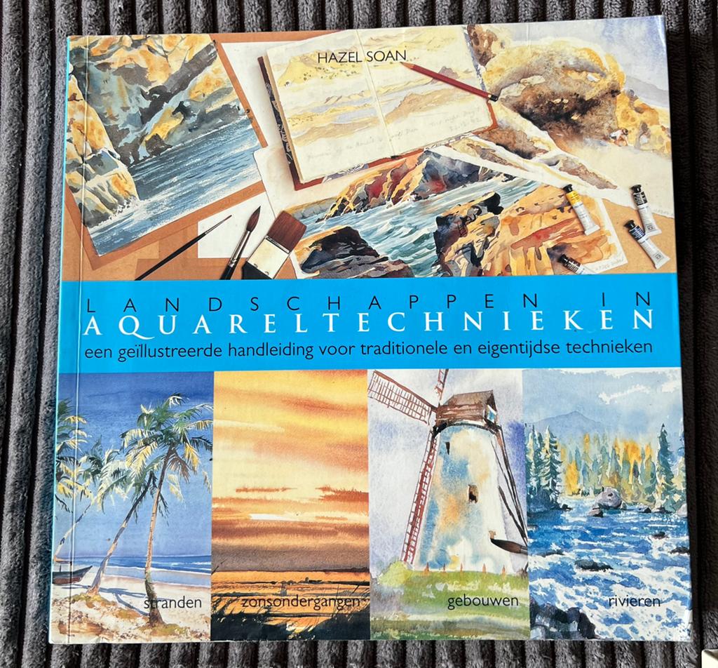 H. Soan - Landschappen in aquareltechnieken, Boeken, Ophalen of Verzenden, Zo goed als nieuw, Fotograferen en Filmen, H. Soan