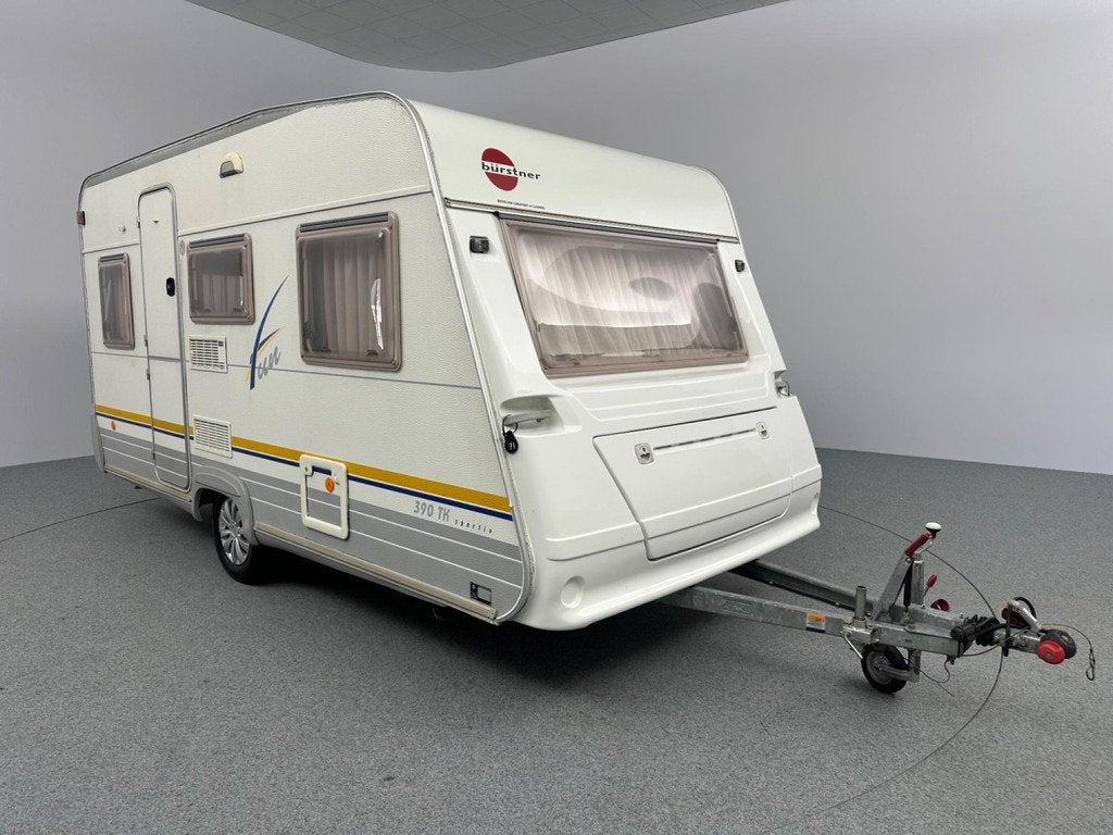 Bürstner Fun 390 TK Stapelbed Voortent, Caravans en Kamperen, Caravans, Bedrijf, tot en met 5, 750 - 1000 kg, Overige, Bürstner