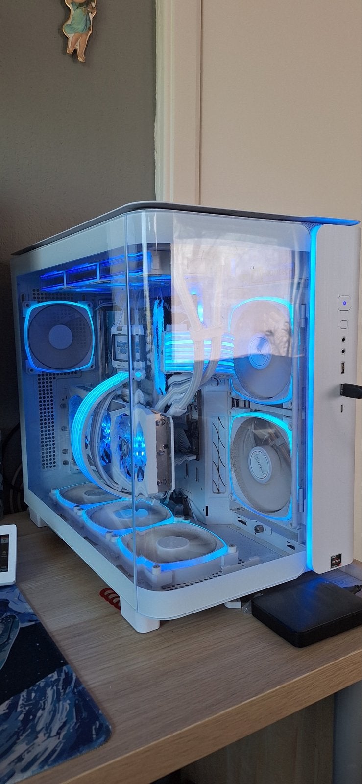Gaming PC met AMD Ryzen 5 7600X en Radeon RX 7600 XT, Computers en Software, Ophalen, 32 GB, Zo goed als nieuw, Gaming