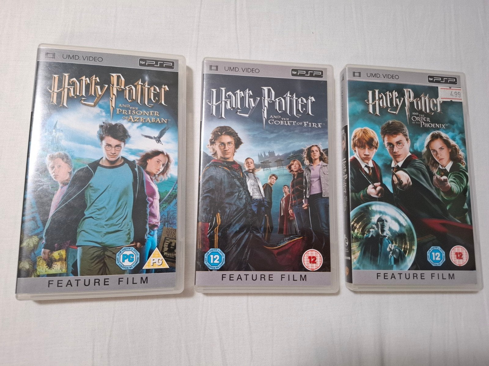 Harry Potter films voor de PSP, Ophalen of Verzenden, Zo goed als nieuw, Vanaf 12 jaar