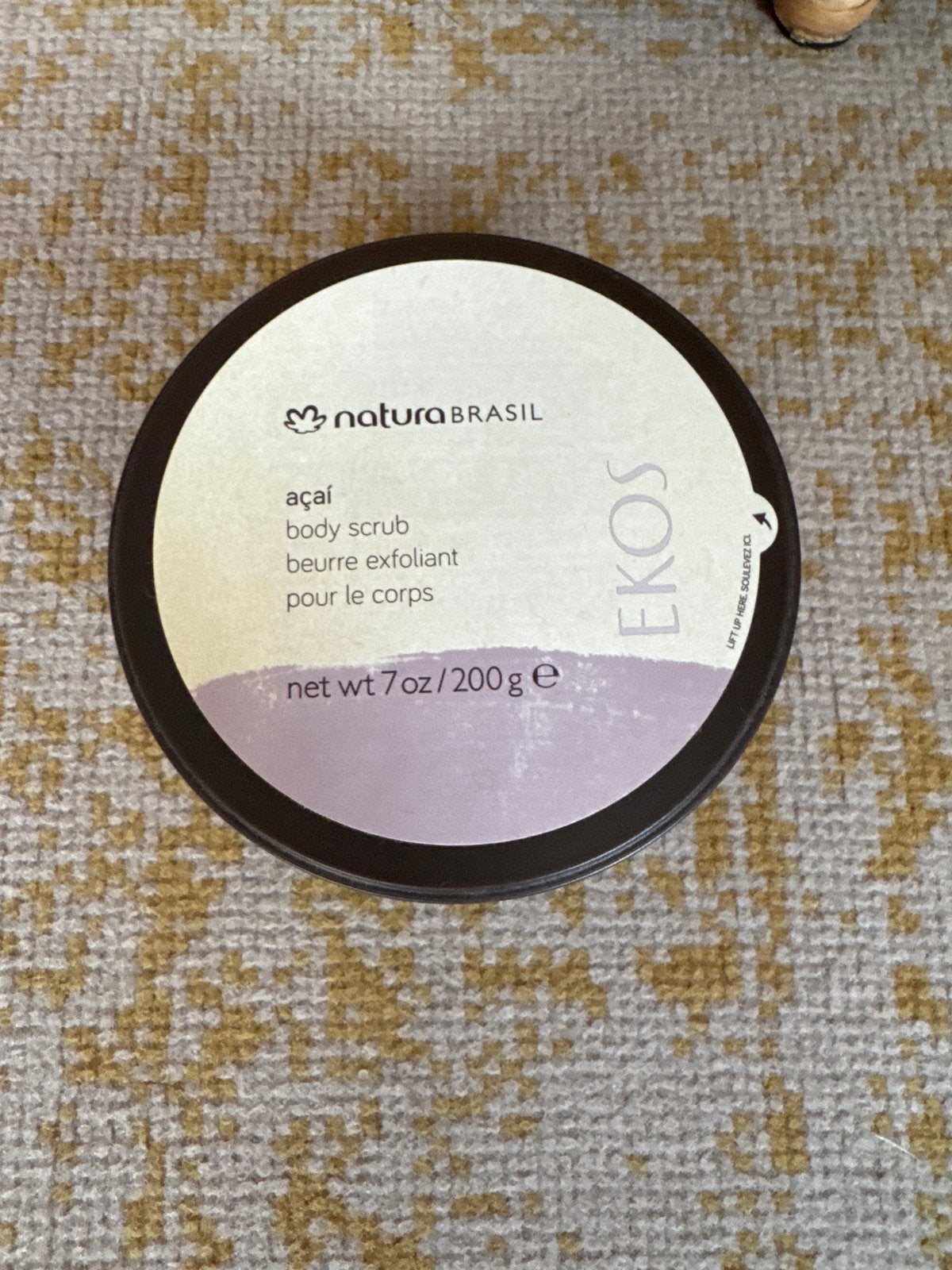 Natura Brasil Ekos Açaí Body Scrub - Nieuw, 200g, Ophalen of Verzenden, Nieuw, Overige typen