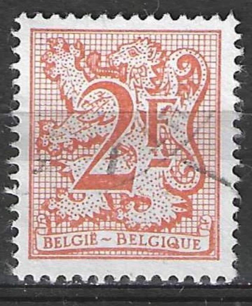 Belgie 1978 - Yvert 1898 /OBP 1903 - Cijfer op leeuw (ST), Verzenden, Gestempeld