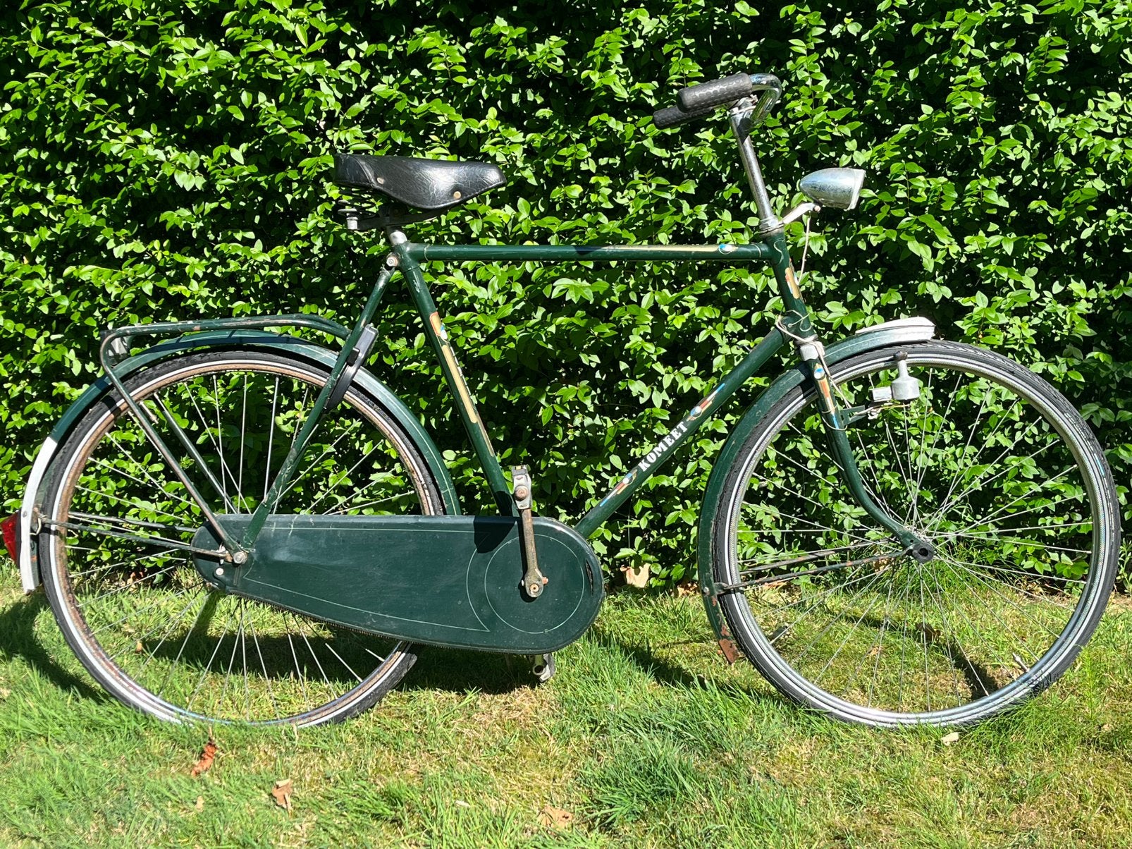Komeet herenfiets 28 inch - koopje, Terugtraprem, Gebruikt, 57 tot 61 cm, Ophalen