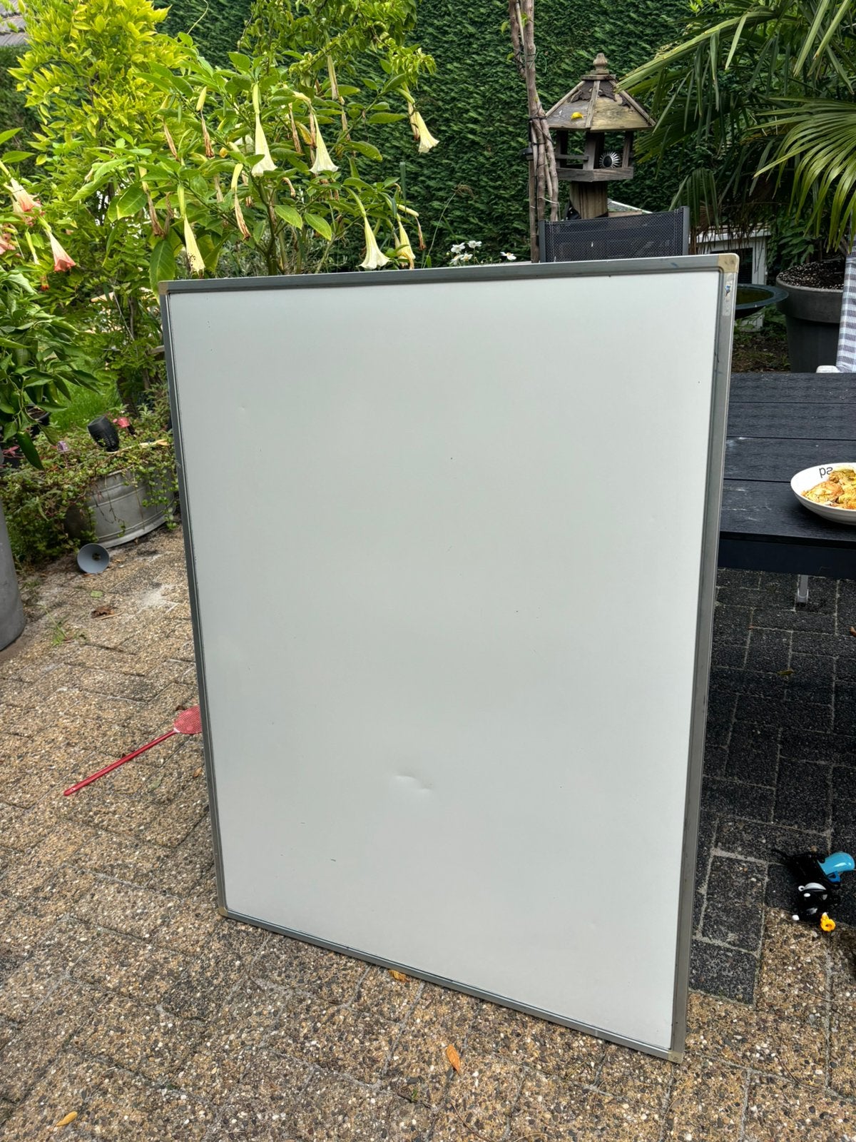 Groot white board, Ophalen, Zo goed als nieuw, Magneetbord