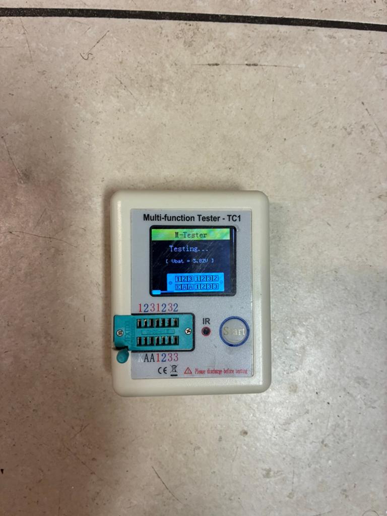TFXTSOL multi-function tester TC1 componenten tester m test, Verzenden, Zo goed als nieuw