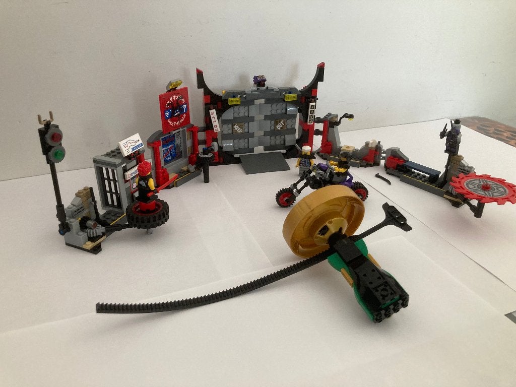 70640 Lego Ninjago, Masters of Spinjitzu hoofdkwartier, Ophalen, Gebruikt, Lego, Overige typen