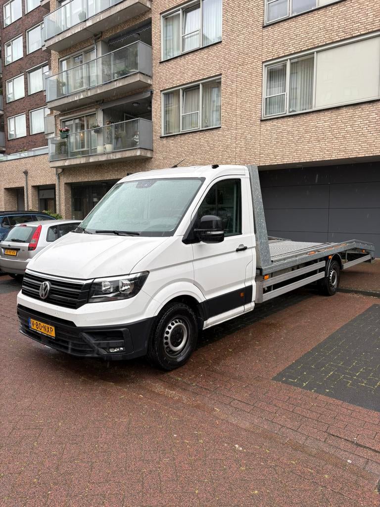 Volkswagen crafter L4 oprijwagen 177pk, 13 km/l, Euro 6, Volkswagen, Wit