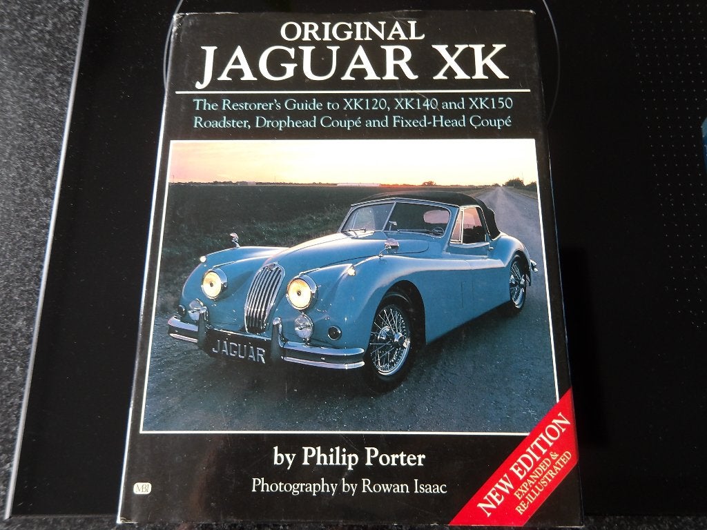 Boek original Jaguar XK The restorer's Guide  XK 120 140 150, Ophalen of Verzenden, Zo goed als nieuw, Overige merken
