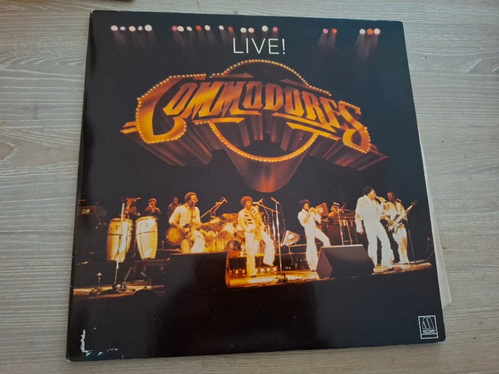 2 LP Commodores – Live! (1977), Gebruikt, Dubbel-LP, Ophalen of Verzenden, Dubbel-LP