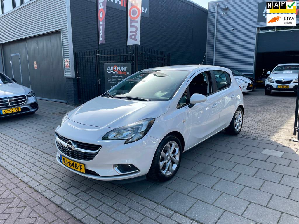 Opel Corsa 1.0 Turbo Online Edition 1e Eigenaar! Airco NAP A, Voorwielaandrijving, Gebruikt, Euro 6, Origineel Nederlands