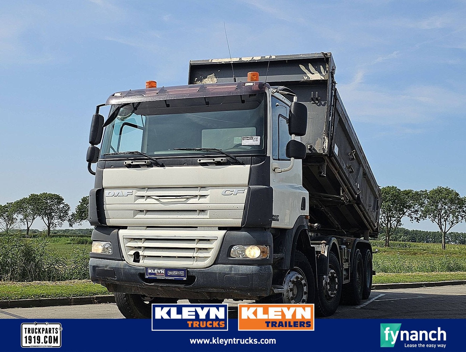 DAF CF 85.410 mulde, Overige kleuren, Elektrische buitenspiegels, Bedrijf, Te koop