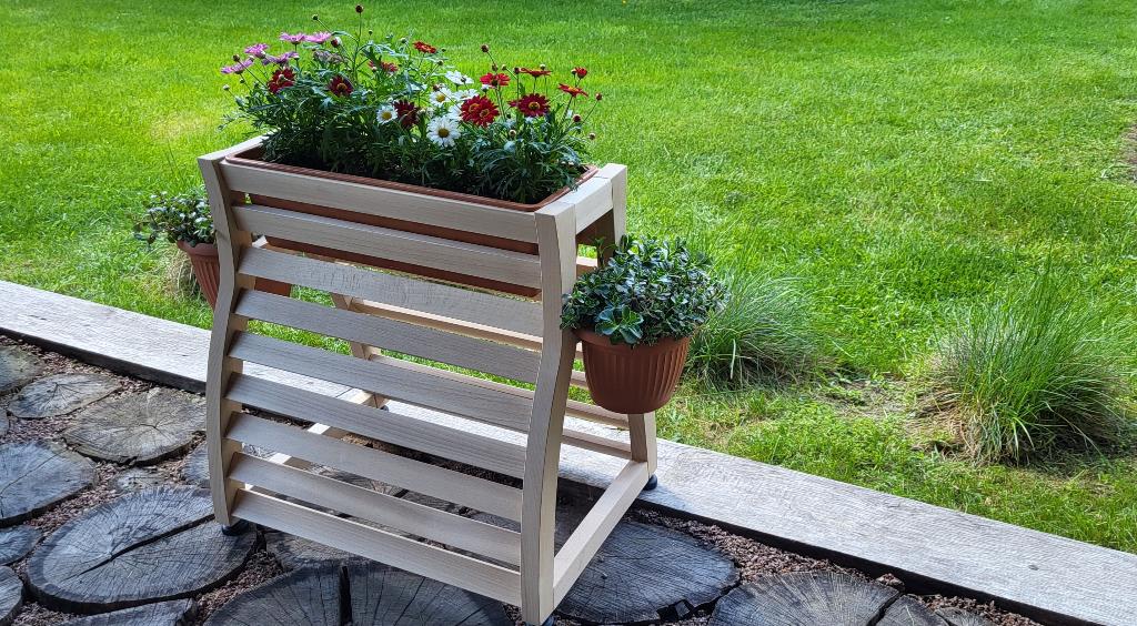 Flower stand/holder, Tuin en Terras, Ophalen of Verzenden, Overige soorten, Volle zon