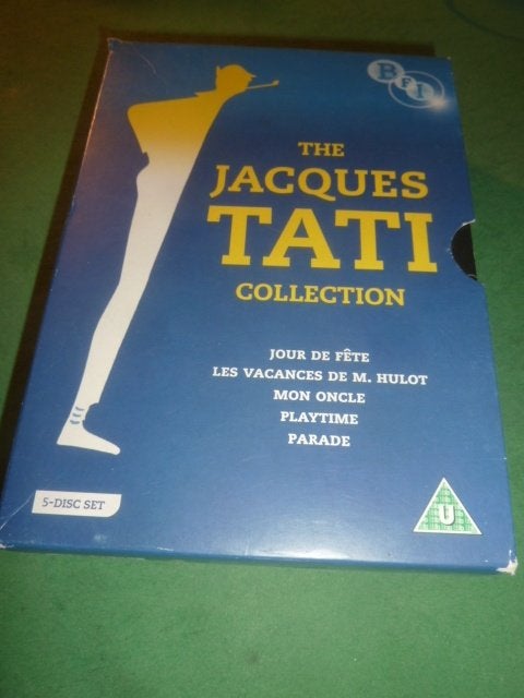 The JACQUES TATI COLLECTION   5 dvd-box, Cd's en Dvd's, Overige gebieden, Verzenden, Alle leeftijden, Komedie