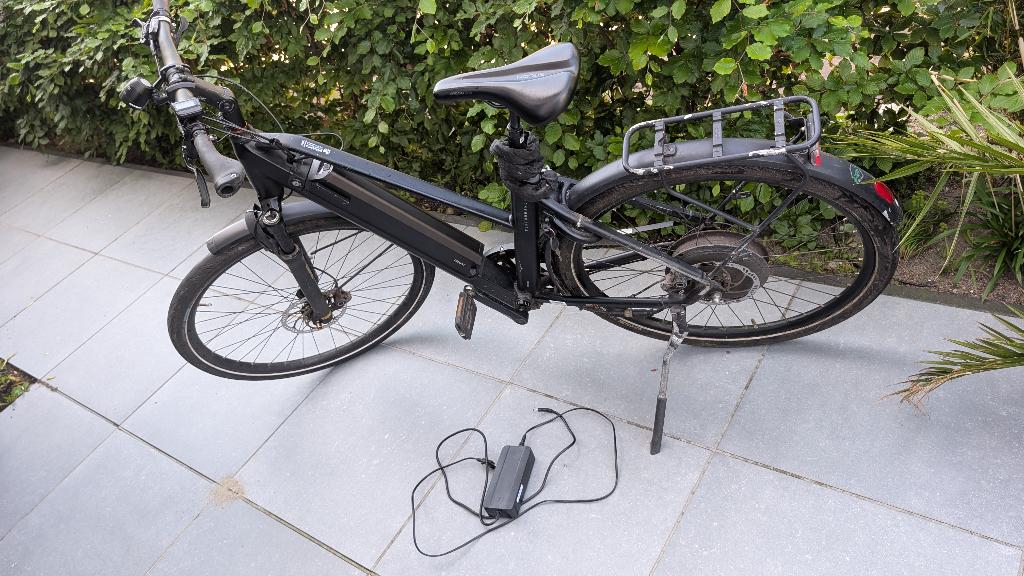 Fiets - ebike - Qwic RD 11, Fietsen en Brommers, Elektrische fietsen, Gebruikt, Qwic, 55 tot 59 cm, 50 km per accu of meer, Ophalen
