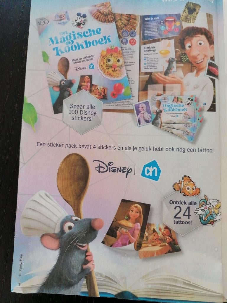 Disney plaatjes AH en 2 tattoos, Verzamelen, Supermarktacties, Albert Heijn, Ophalen of Verzenden