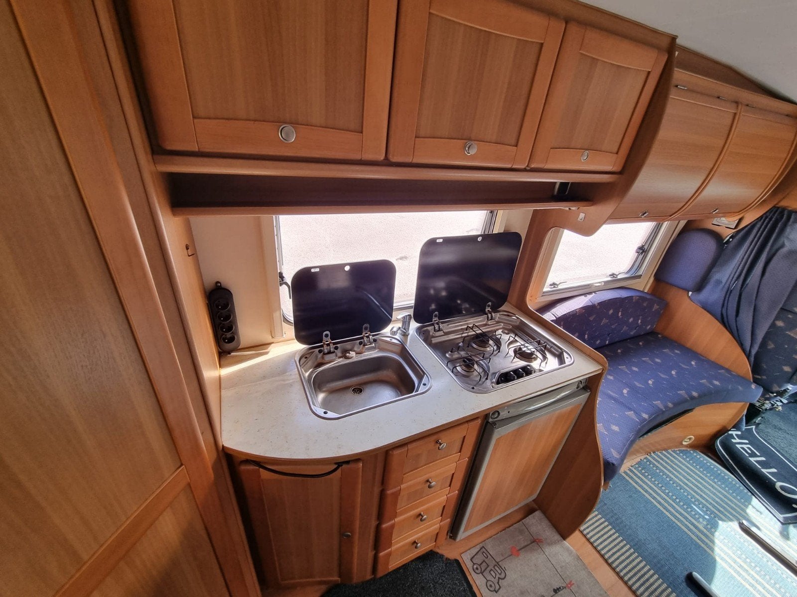 Fiat Ducato Rollerteam Camper - Ideale Indeling, Caravans en Kamperen, Standaard zit, Fiat, Fietsendrager, 6 tot 7 meter