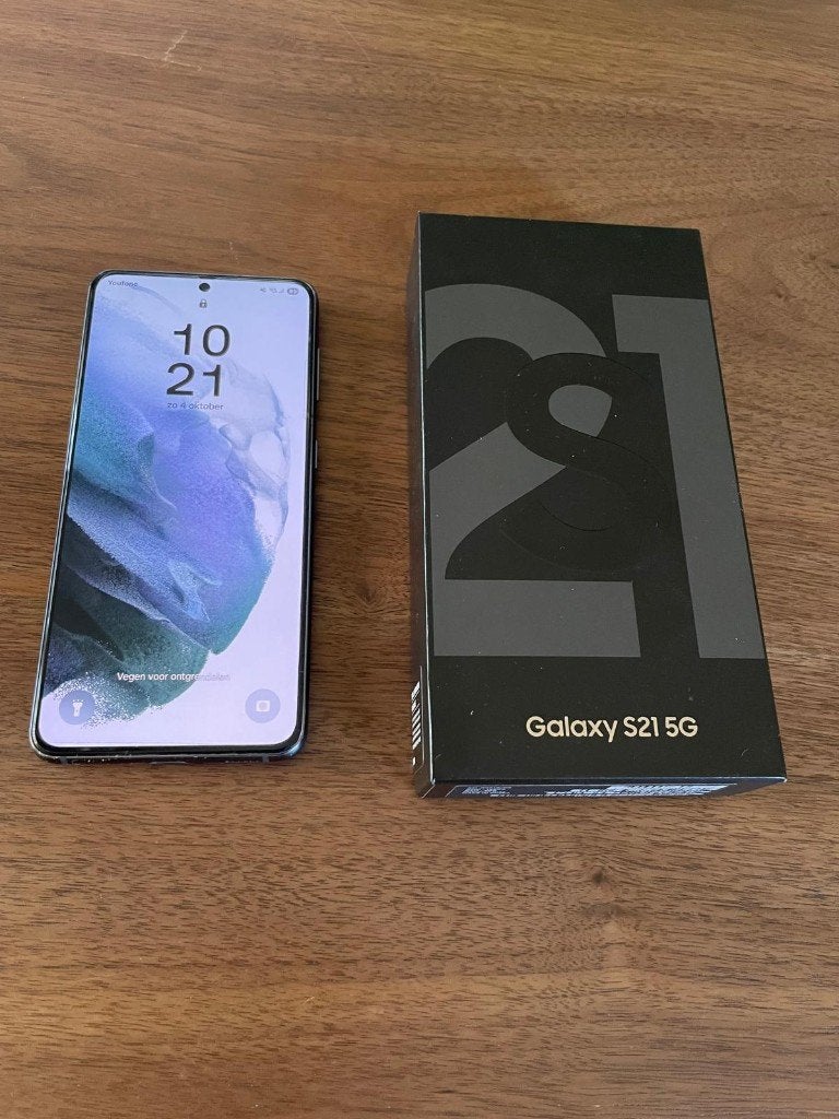 Samsung Galaxy S21 5G 128GB, Gebruikt, Zwart, Touchscreen, Ophalen of Verzenden