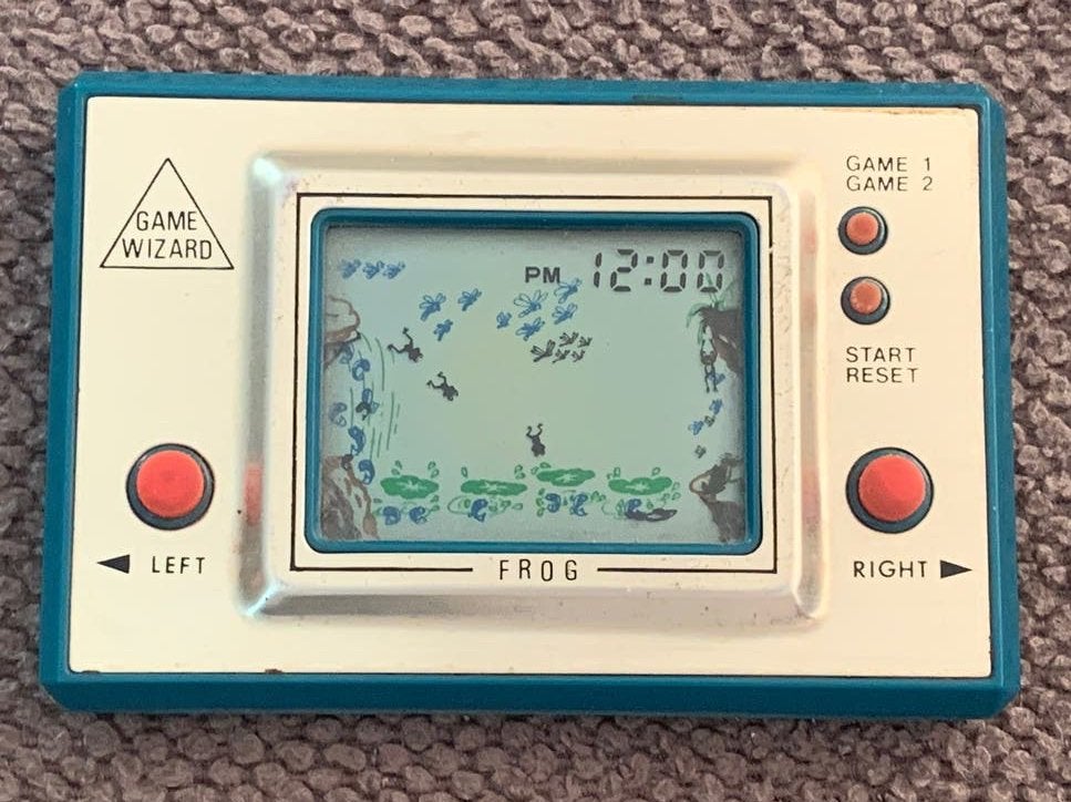 Lcd -game wizard -frog - jaren 80, Spelcomputers en Games, Spelcomputers | Overige, Ophalen of Verzenden, Gebruikt