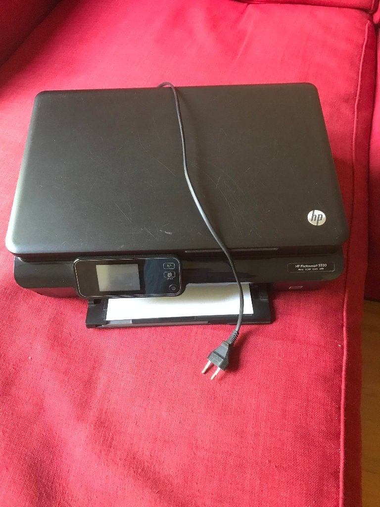 HP Printer Photosmart 5520, Computers en Software, Printers, Ophalen, Gebruikt, Inkjetprinter, All-in-one