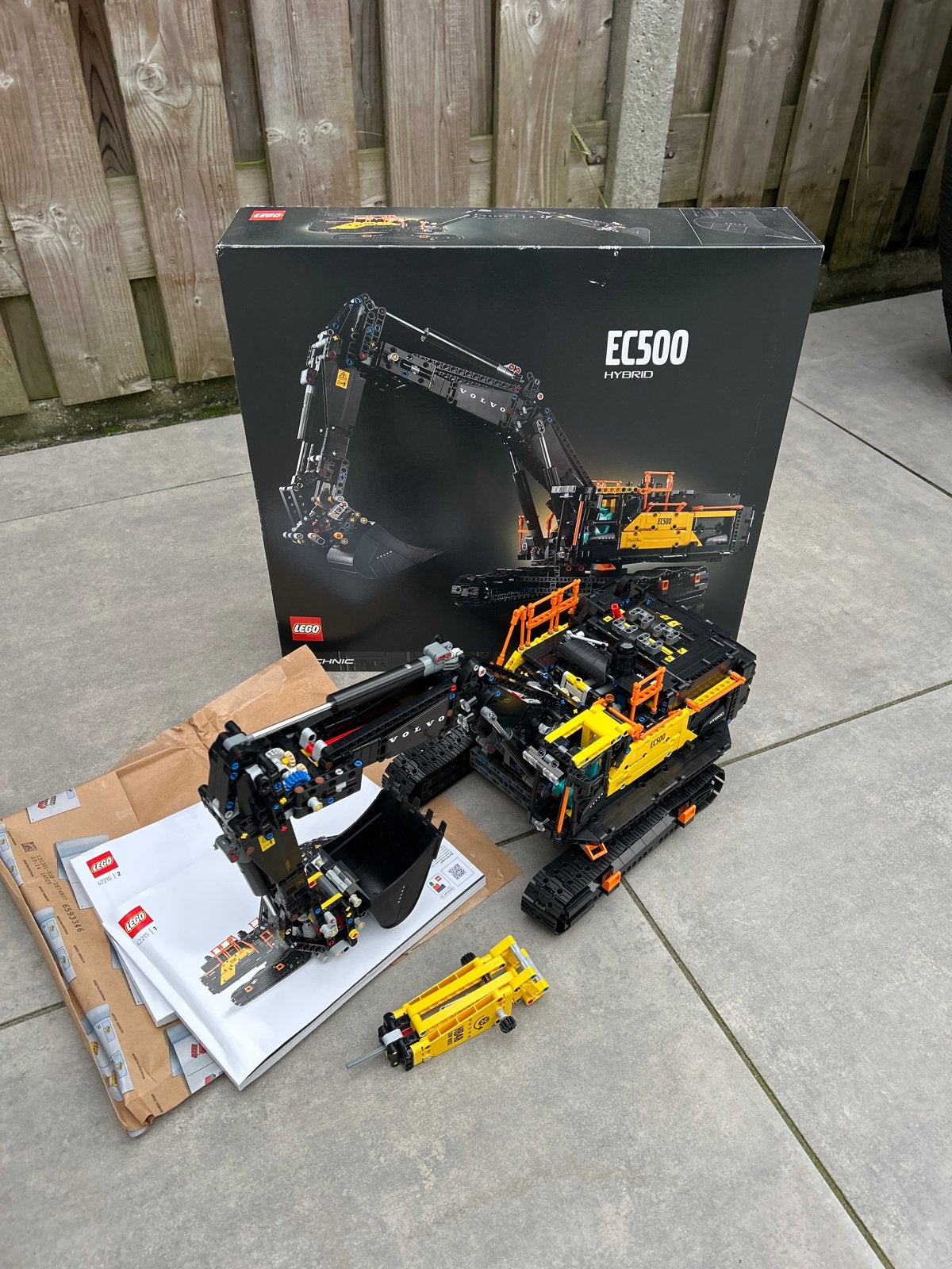 LEGO Technic 42215 Volvo Graafmachine EC500 Hybrid, Ophalen, Zo goed als nieuw, Overige merken