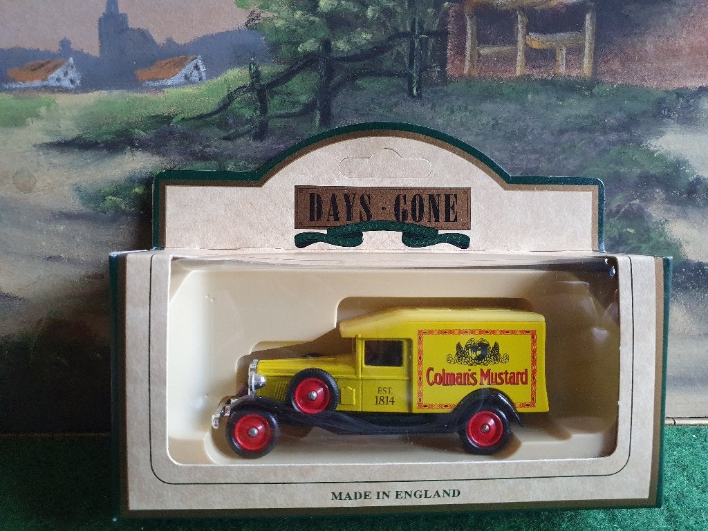 Lledo Days Gone Colman's Mustard Bestelwagen Modelauto, Ophalen of Verzenden, Nieuw, Auto