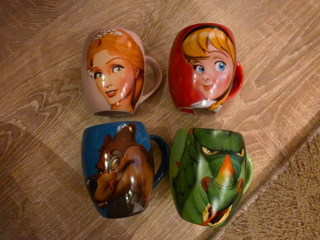 Efteling sprookjesbos senseo kopjes, Ophalen of Verzenden, Zo goed als nieuw