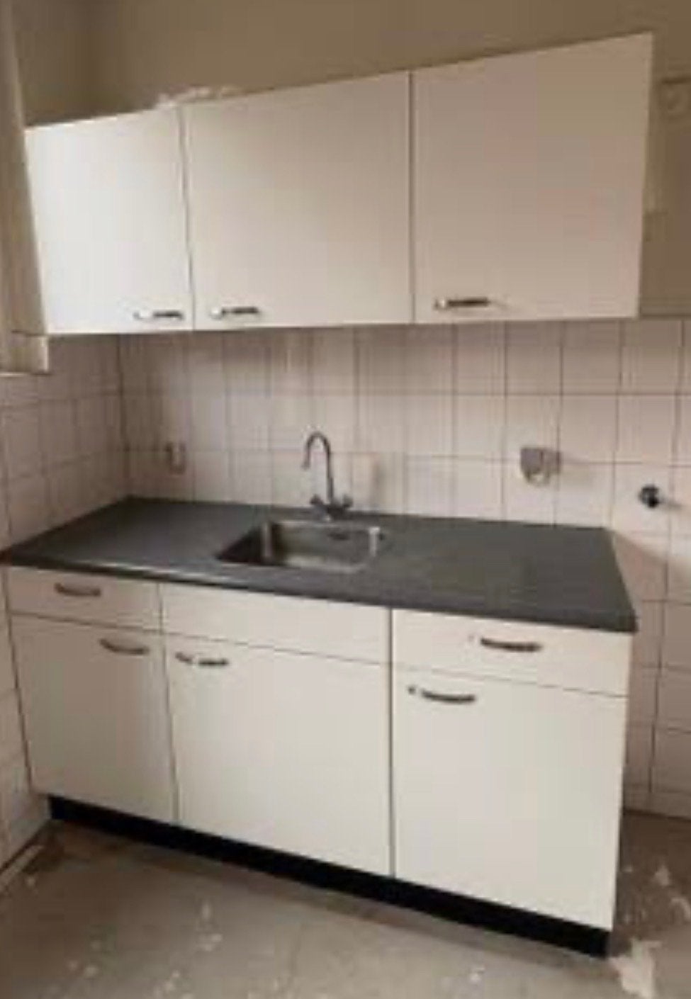 Bribus Witte Keukendeurtjes (zonder greepjes) T.E.A.B., Ophalen, Overige typen, Zo goed als nieuw, Wit