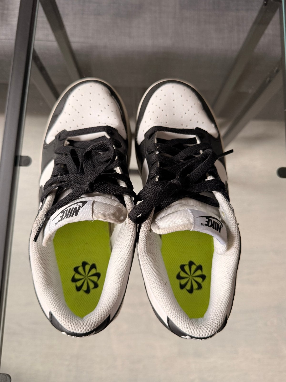 Nike Dunk Low Panda (Eu38), Kleding | Dames, Ophalen of Verzenden, Zo goed als nieuw, Zwart, Sneakers of Gympen
