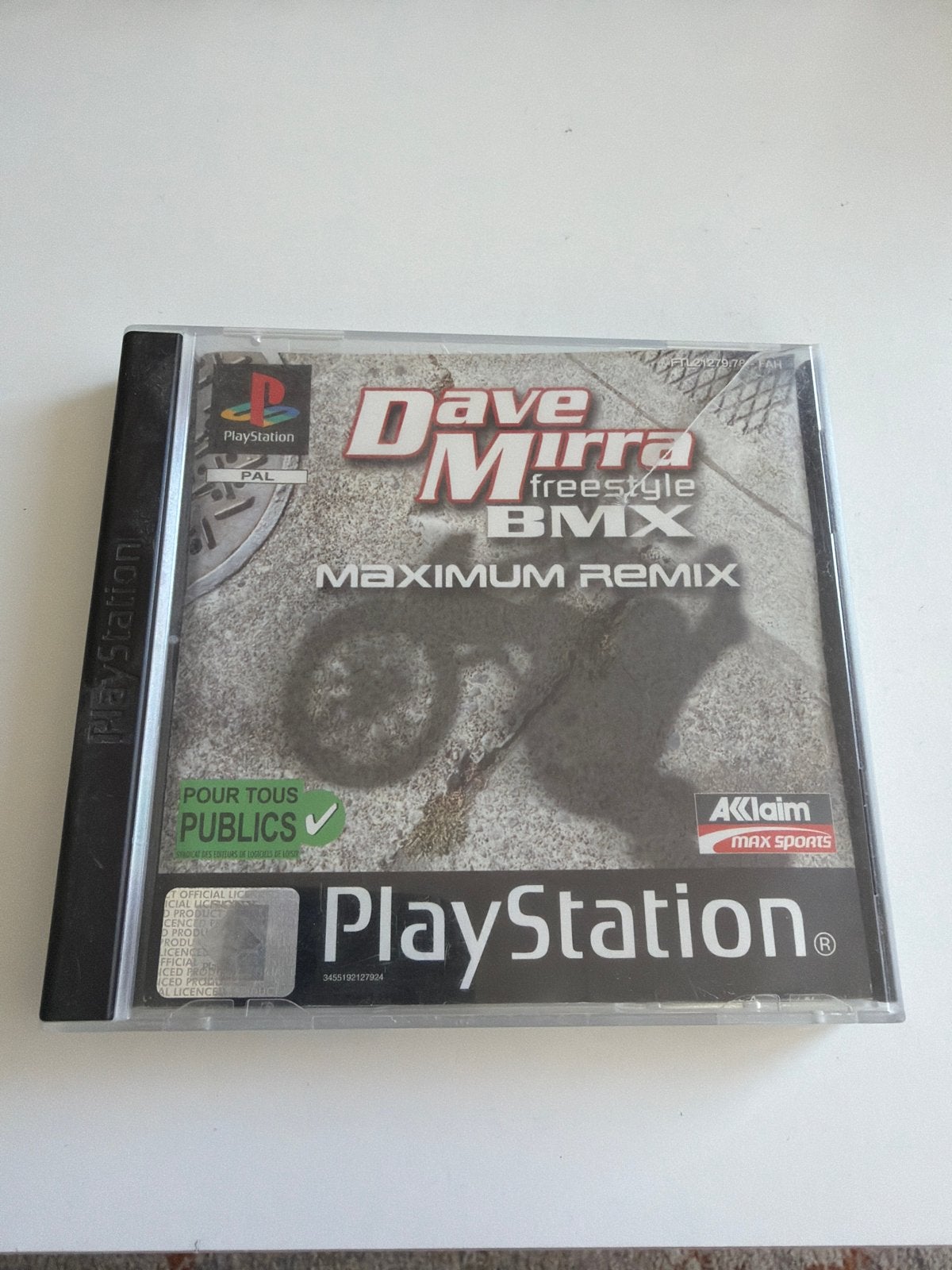 Dave Mirra Freestyle BMX Maximum Remix PS1, Spelcomputers en Games, Games | Sony PlayStation 2, Gebruikt, 2 spelers, Eén computer