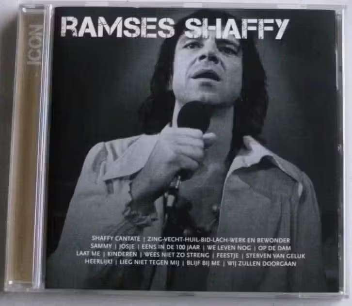 CD Ramses Shaffy – Icon / 277800-1, Gebruikt, Ophalen of Verzenden, Levenslied of Smartlap, Album