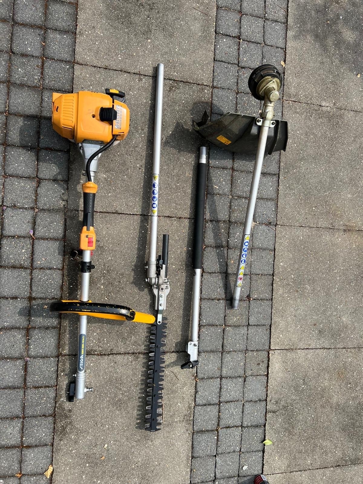 Stiga SMT 226 5-in-1 Benzine electrische heggenschaar, Ophalen, Gebruikt, Benzine