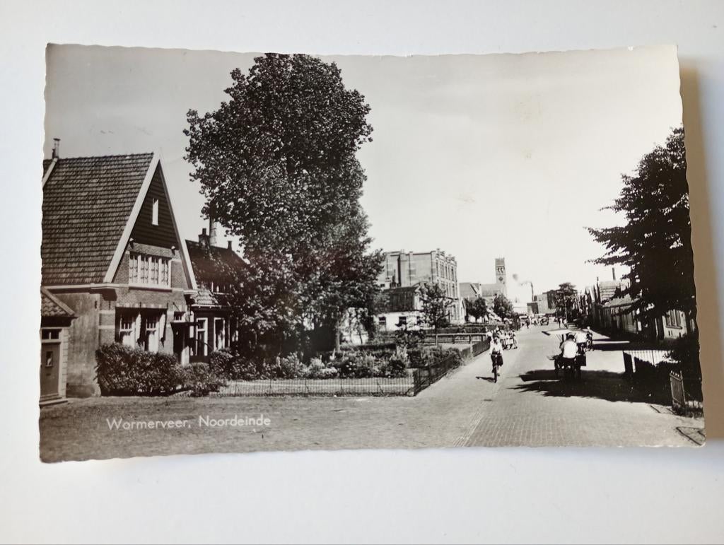 Wormerveer Marktstraat 1972, Ophalen of Verzenden, 1960 tot 1980, Gelopen, Noord-Holland