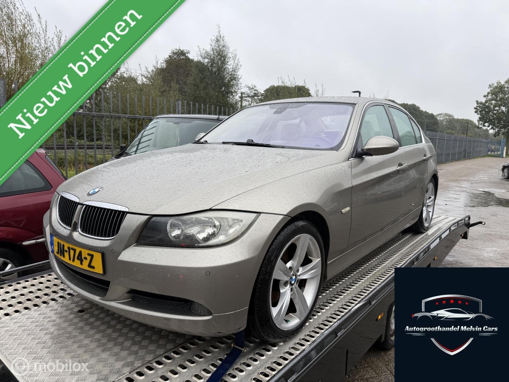 BMW 3-serie 320i Executive Automaat MOTOR KAPOT, Automaat, Beige, 4 cilinders, Bruin