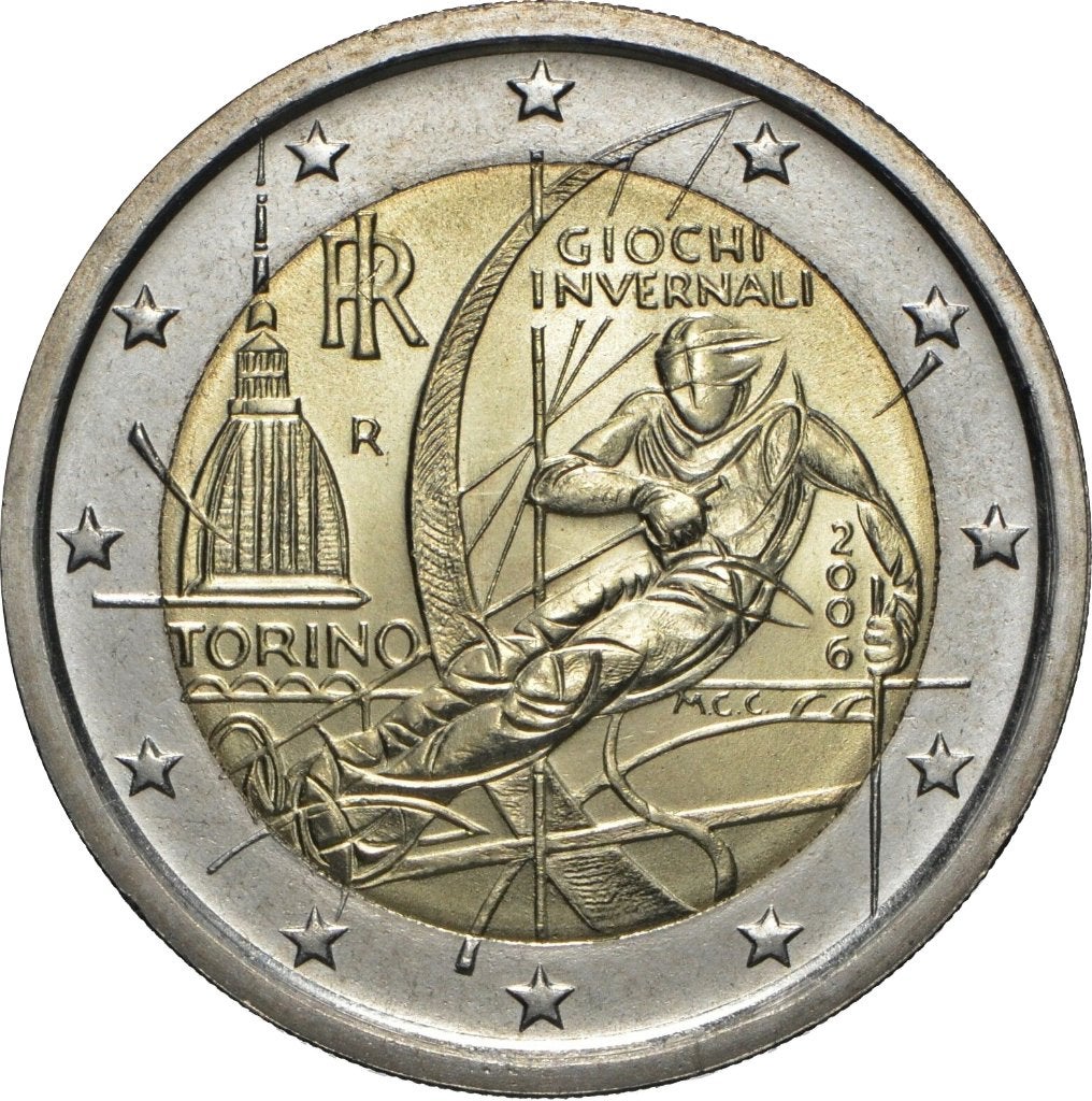2 euro Italië 2006, Ophalen of Verzenden, Italië, 2 euro, Losse munt