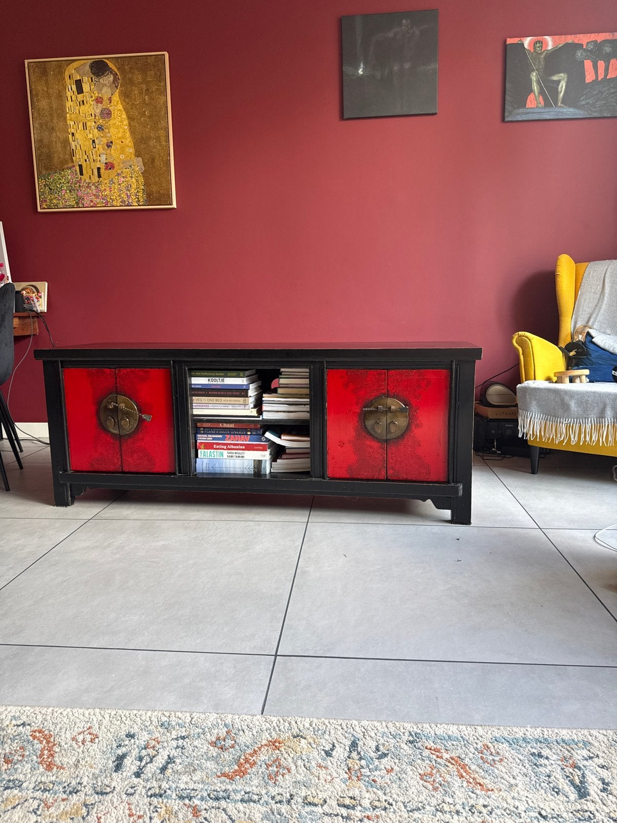 Mooie Chinese kast - Zwaar & stabiel bxhxd 162x62x52, Ophalen, Gebruikt