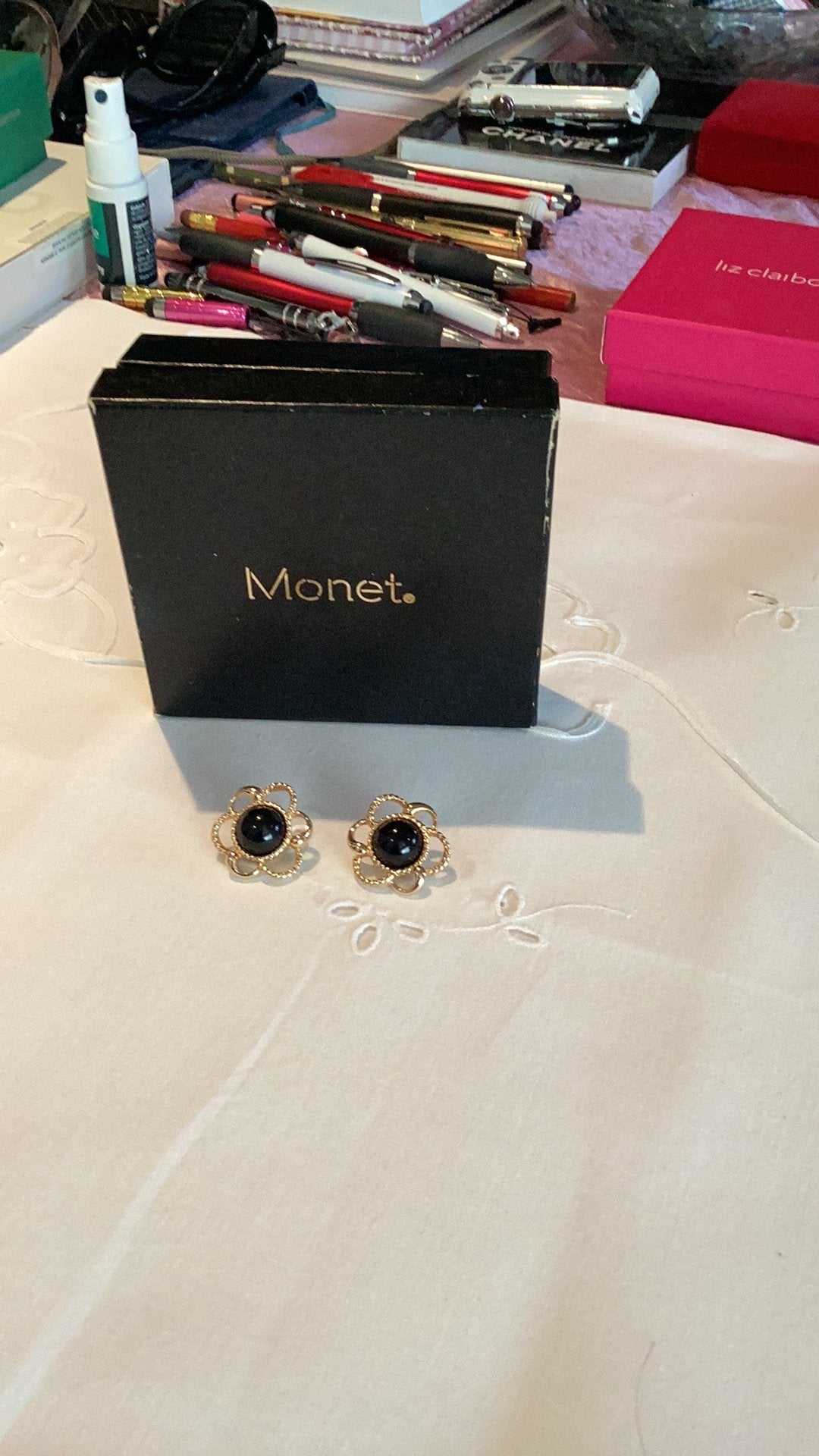 Monet oorbellen, Verzenden, Zo goed als nieuw, Overige materialen
