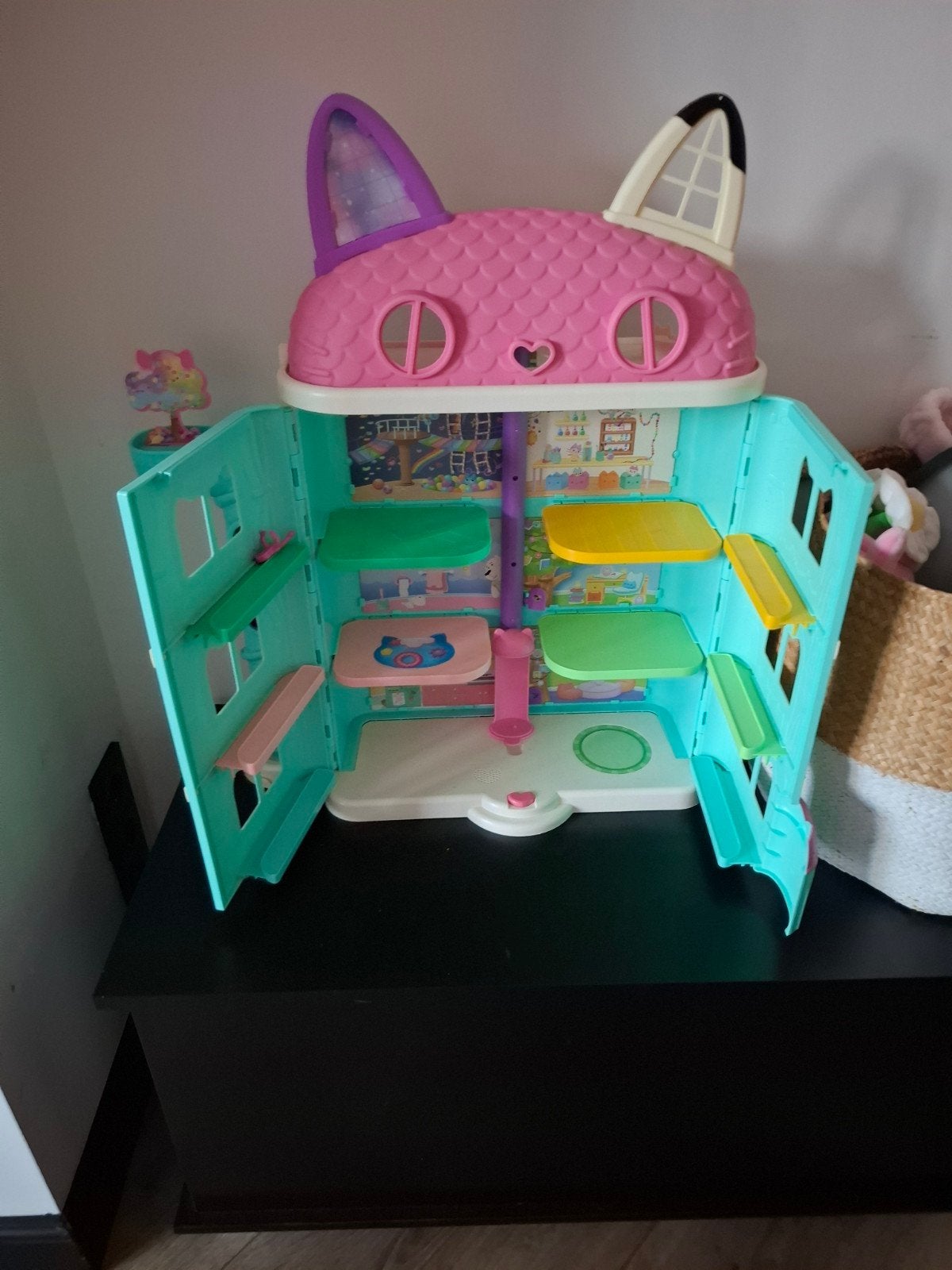 Gabby's Poppenhuis met accessoires, Ophalen of Verzenden, Zo goed als nieuw, Poppenhuis