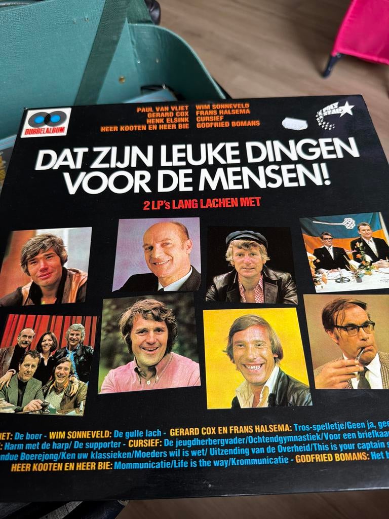 Dat Zijn Leuke Dingen Voor De Mensen! - Dubbelalbum LP, Cd's en Dvd's, Vinyl | Pop, Gebruikt, Dubbel-LP, 12 inch, Ophalen