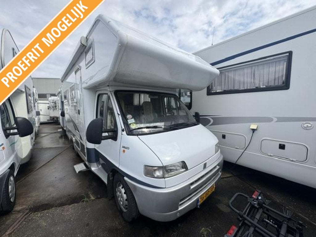 Nette Hobby 2002 Eerste eigenaar met Fiat 122 PK, Caravans en Kamperen, Niet ingevuld, Ringverwarming, Hobby, Bedrijf