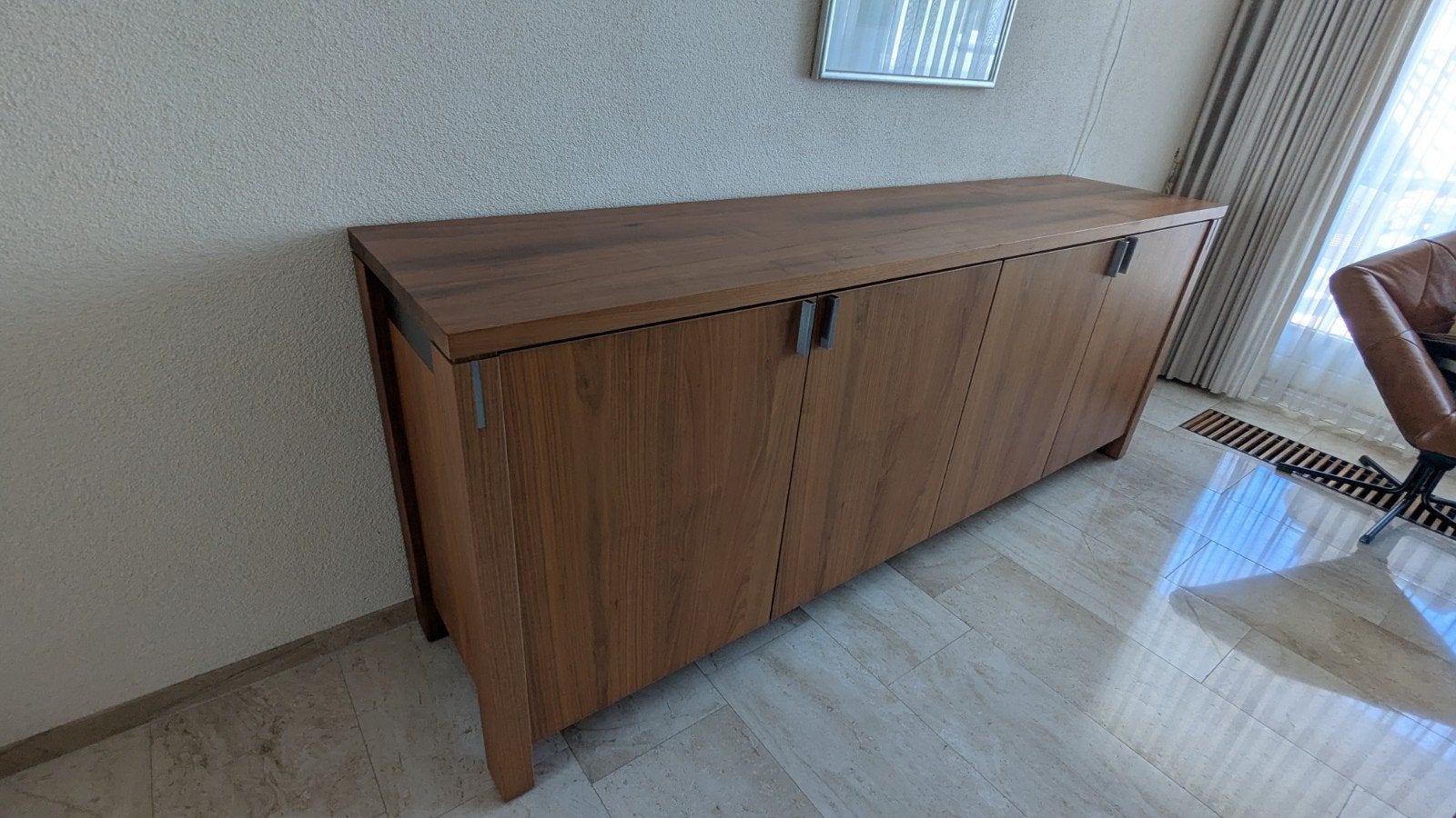Bert Plantagie Dressoir - 220x50x85 cm, Ophalen, Met deur(en), Zo goed als nieuw, 200 cm of meer