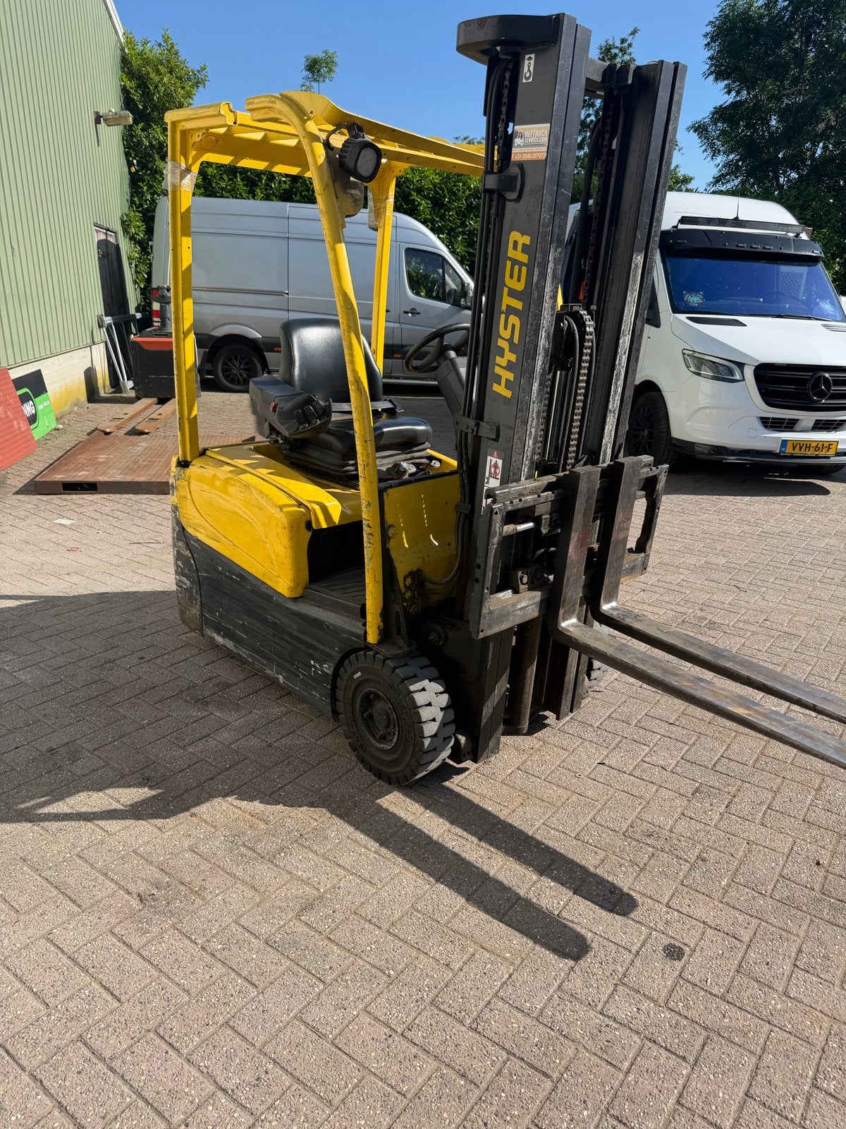 Hyster Elektrische Heftruck 1.6T,  5900 uur bouwjaar 2012, 1000 tot 2000 kg, Ophalen, Elektrisch, Heftruck
