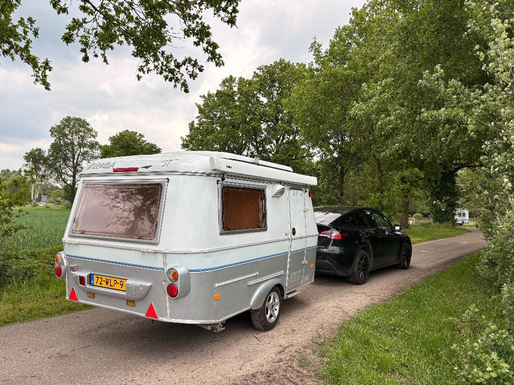 ERIBA TOURING PAN FAMILIA 310 GT - NIEUWE LUIFEL/ONDERHOUD, Caravans en Kamperen, Caravans, Vast bed, Treinzit, Tot en met 3, Particulier