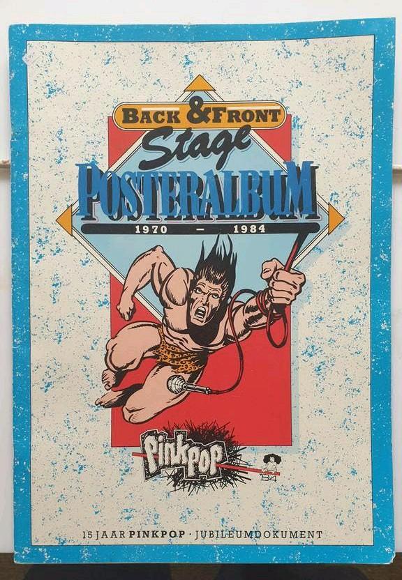 Posteralbum 15 jaar pinkpop 1970 1984 jubileum dokument, Boeken, Ophalen of Verzenden, Gelezen