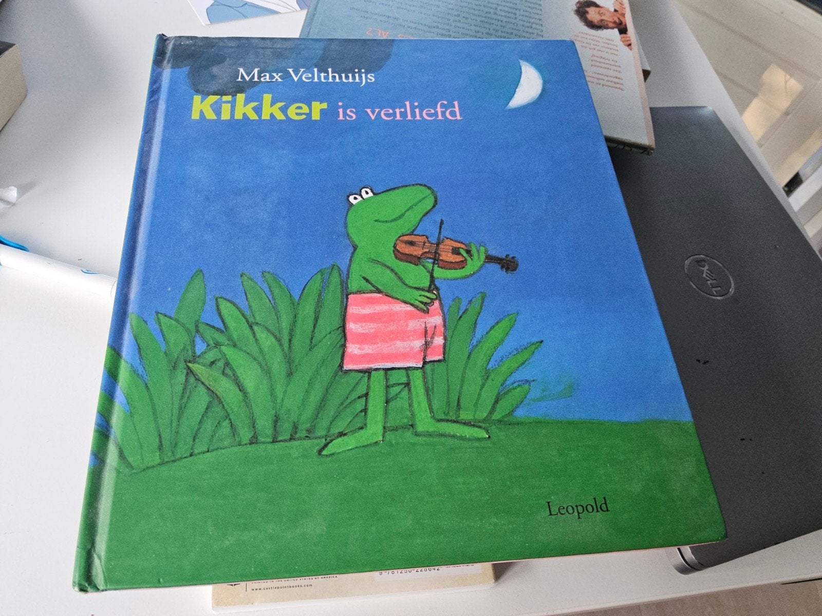 Kikker is verliefd - Max Velthuijs (Voorleesboek) A4 Formaat, Fictie algemeen, Max Velthuijs, Jongen of Meisje, Ophalen of Verzenden