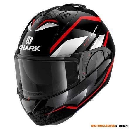 Shark SHARK EVO ES YARI, Zwart-Rood-Wit, Motoren, Ophalen of Verzenden, Nieuw met kaartje